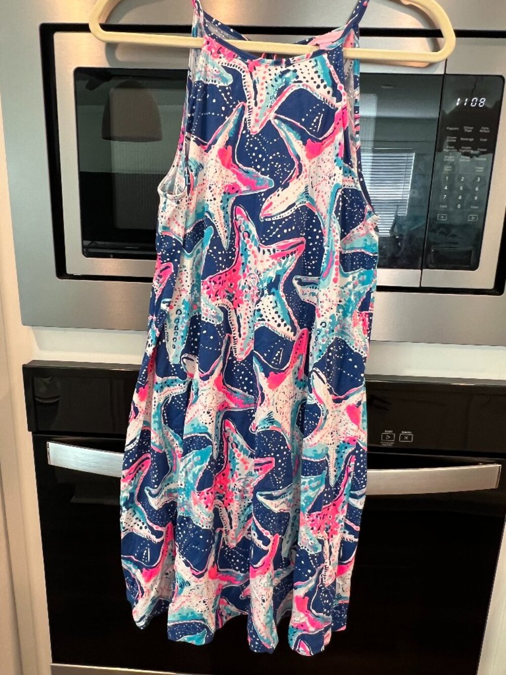 Lilly Pulitzer Sophie Swing Dress - Starfish Print - Size Small
